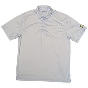 Bermuda Sands Men's Blue Golf Polo Shirt Large Eastwood Course Performance